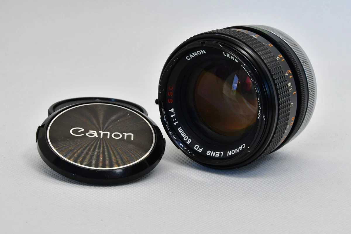 Canon FD 50mm f/1.4 Camera Lenses for sale | eBay