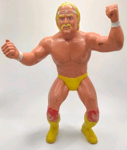 Vintage 1984 LJN Hulk Hogan WWF Titan Sports Figur...