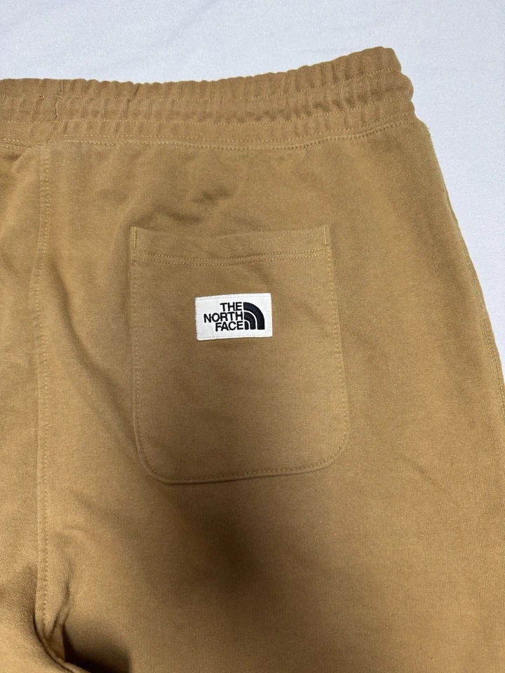 The North Face Joggers Sweatpants Men L Lounge Drawstring  Tan Cotton Poly Blend - Image 4 of 4
