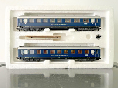 TRIX 21265 H0 - SCHNELLZUGWAGEN SET ''LORELEY'' - AB4üwe-B4üe - NEU! (GD-5307)