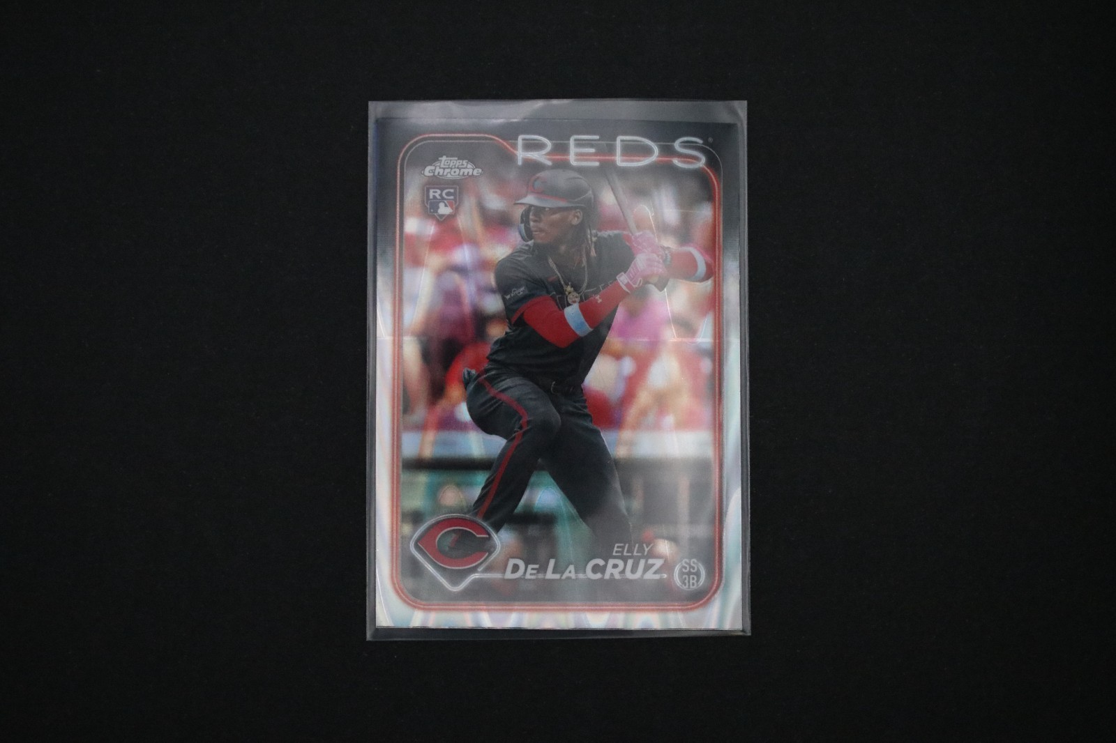 2024 Topps Chrome - Elly De La Cruz #44 RayWave Refractor (RC)