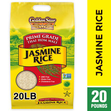 Thai Hom Mali Jasmine Rice, 20 Lbs