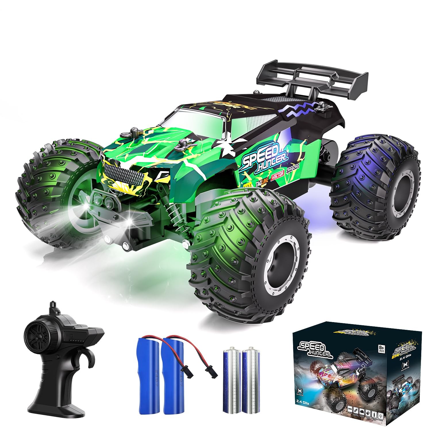 Rc Cars All Terrain Monster Truck Outdoor 2wd Off Road
