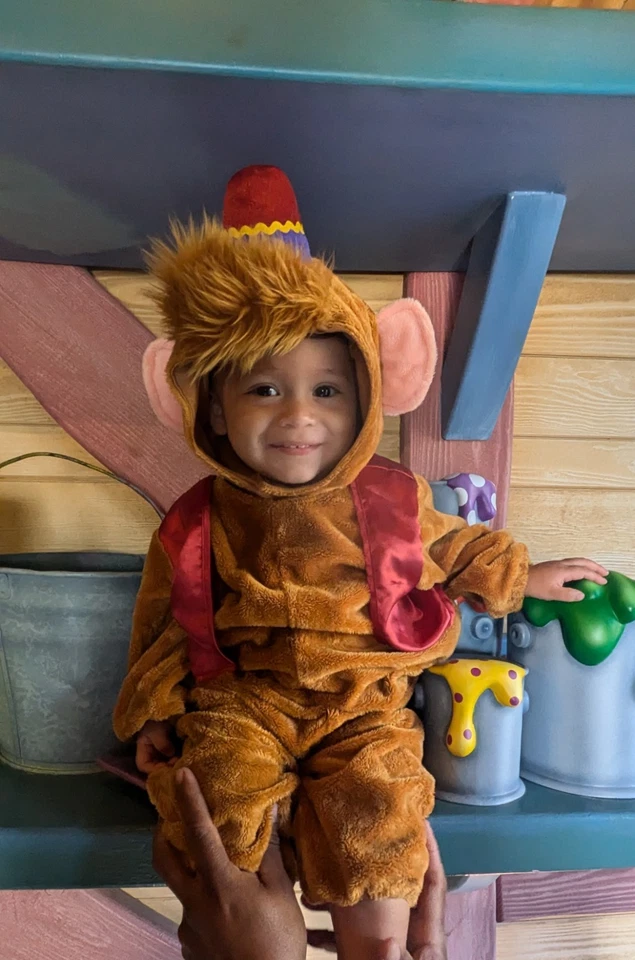 Disfraz Mono Aladdin Abu Bebé Talla 12-18 Meses Disney Store Foto 2 de 2