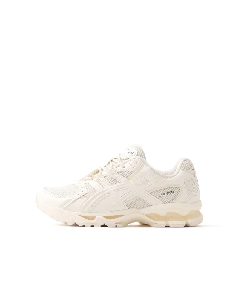 1203A833-100 KIMHEKIM Asics Gel-Nimbus 10.1 Off White (uomo) - Immagine 3 di 4
