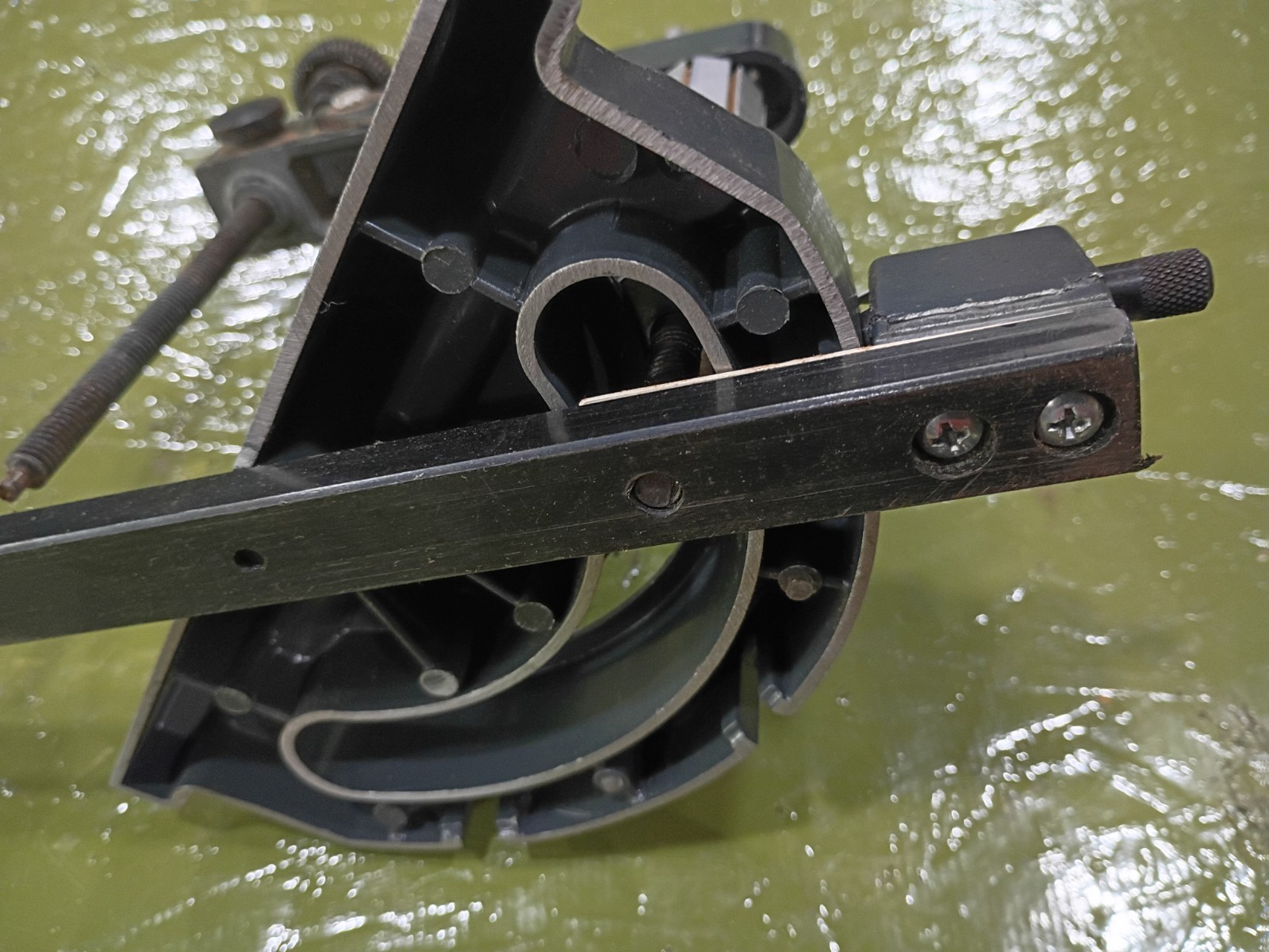 Craftsman Table Saw 113 315 series Miter Guage Pusher w/ClampDown WASHER MISSING