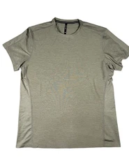 Ten Thousand Shirt Mens Large Olive Green Set Training Performance Tee Athletic