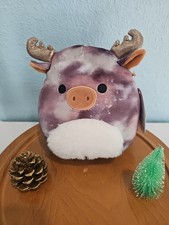 Squishmallows Greggor The Moose 9in Plush Furry Belly KellyToy. Super Soft
