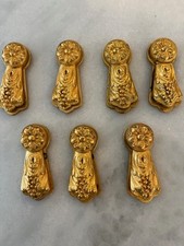 Sherle Wagner Gold Plated Keyhole Covers