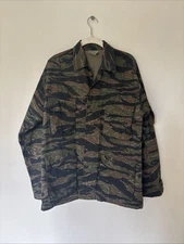 Rothco Ultraforce BDU tiger stripe jacket shirt 100% cotton size Medium