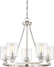 Minka Lavery Chandelier Pendant Lighting 3075-613 Studio 5 Dining Room Fixture,