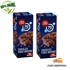 Fiber One Chocolate Fudge Brownie, ( Pack of 2 ) 80 ct/1.78 oz.