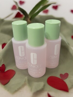 3x CLINIQUE Clarifying Lotion 3 Travel Size 1 fl oz / 30 ml