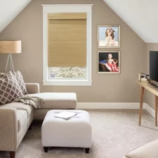 Home Decorators Multi-Weave Cordless Light-Filtering Bamboo Shade- 29" W x 72" L