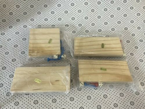 Wooden Peg Travel Games Baseball Football Soccer Knockout Derby 4 New in Pkgs - Bild 2 von 6