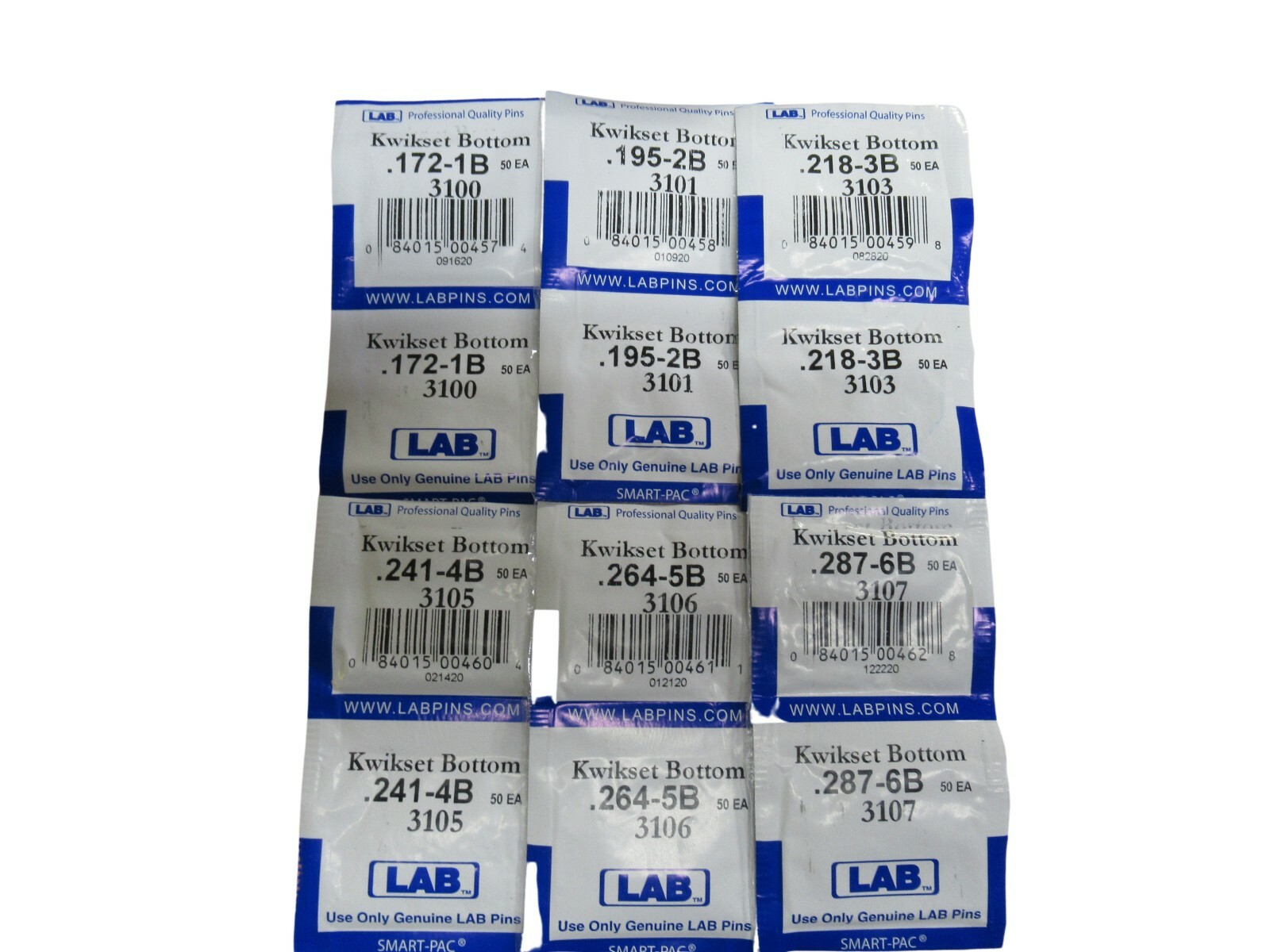 Keying pins for Yale Residential Lot of 6 packs of Lab pins includes 16B eBay
