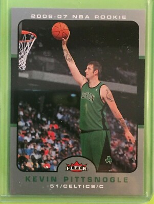 2006-07 Fleer Boston Celtics Basketball Card #227 Kevin Pittsnogle