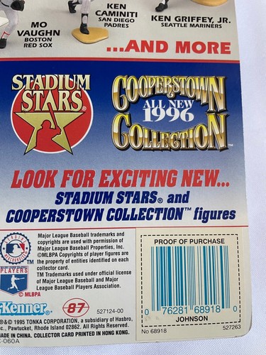 STARTING LINEUP MLB Florida Marlins CHARLES JOHNSON ACTION FIGURE (Kenner, 1996) - Picture 5 of 5
