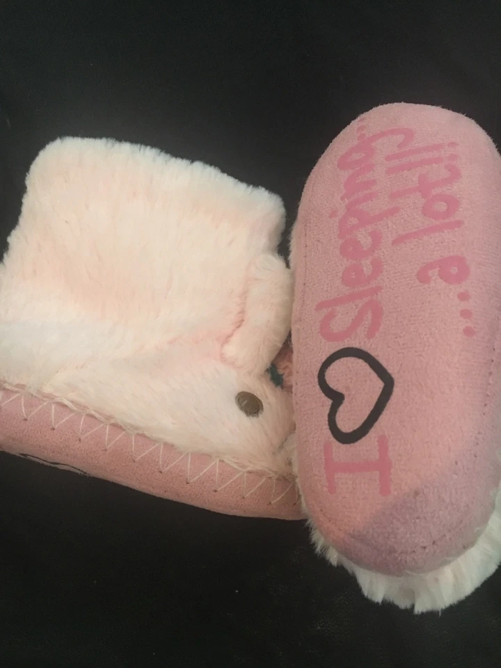 Pink Joe Boxer Bunny Niñas Pequeñas S 5/6 $24 Botas Rosa SIN CAJA. Etiqueta solamente Foto 4 de 4