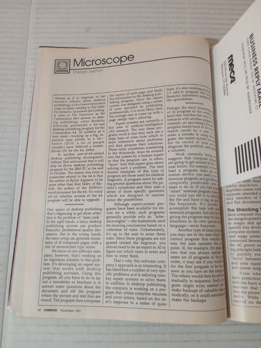 Compute! November 1987 Ten Industry Leaders On The Future Of Computer Games - Picture 11 of 12
