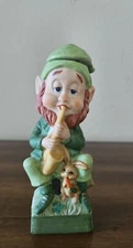 Hoffman Mr. Lucky Series “Mr. Saxophone Player" VTG 1975 Miniature Decanter. 