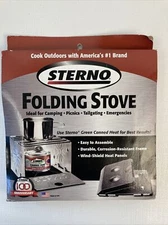 Sterno Group The 70146 Sterno Single Burner & Folding Stove New NIB