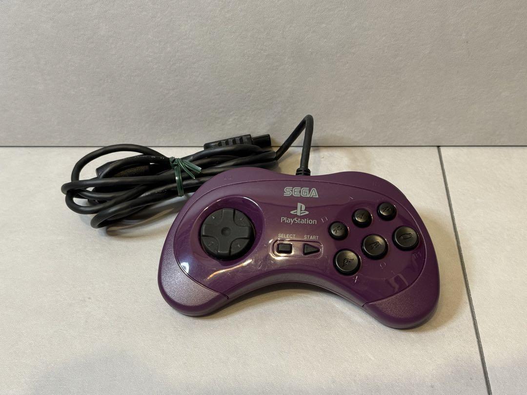 PS sega saturn controller Vampire Darkstalkers SS PS1 PS2 purple