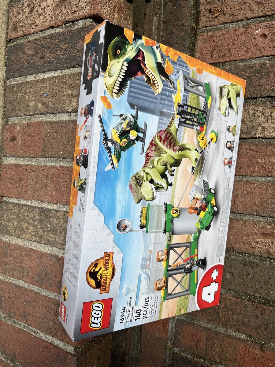 LEGO Jurassic World: Rex Dinosaur Breakout (76944) NEW FACTORY