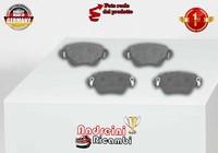 Set 4 BremsbeläGe Bremsen Hinten FüR Renault Kangoo 1.6 16V 70KW Von 2001-> 605