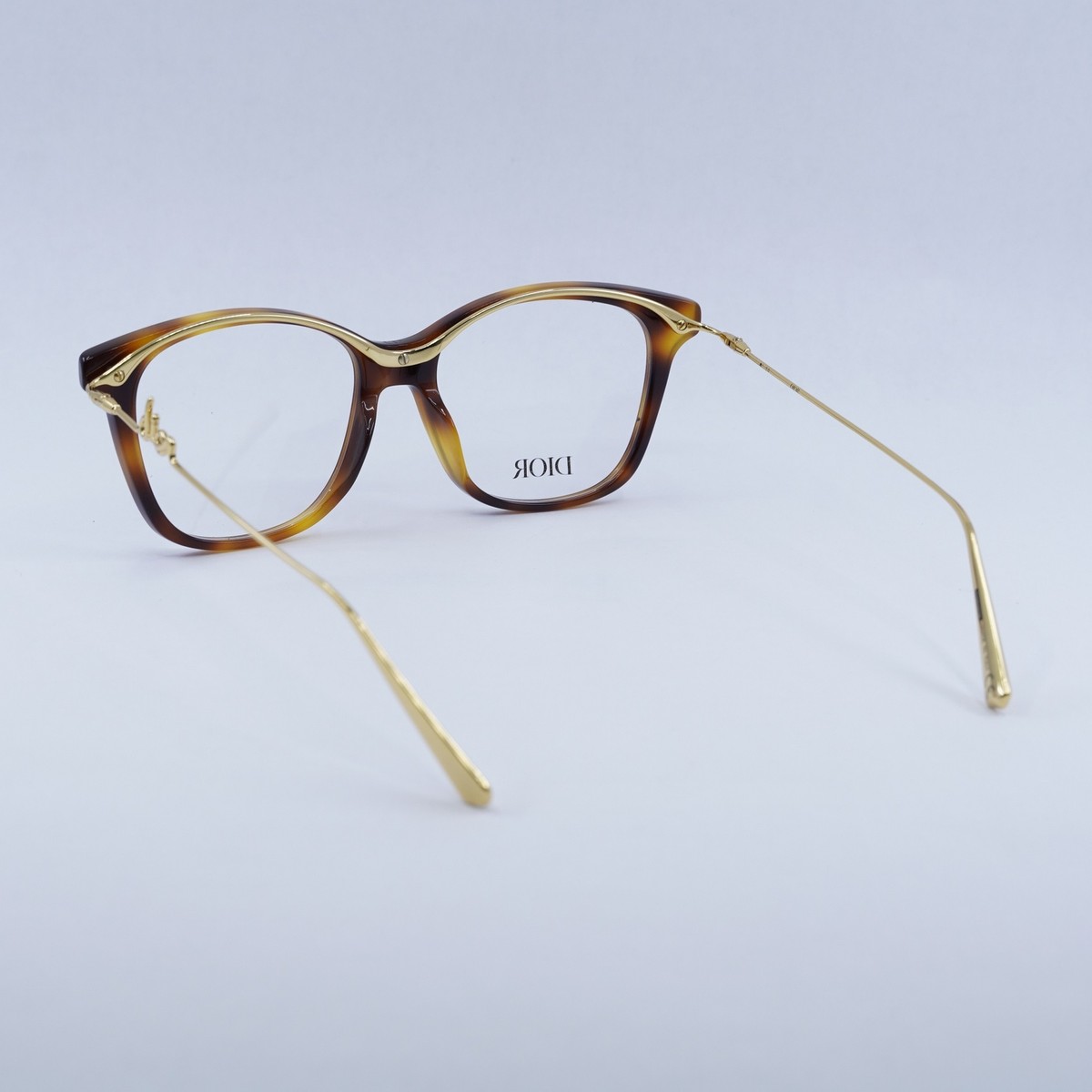 Christian Dior Havana Gold 52mm Eyeglasses CHRISTIAN DIOR VeryDior 2 Havana Cannage Paris Square 52mm  main image 4