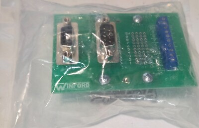 Winford BRK9MF-S-DIN Dual DB9 Breakout Board With Screw Terminals