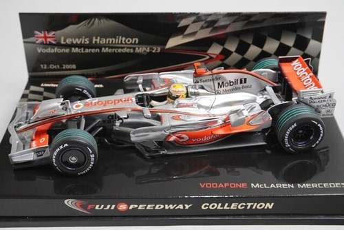 1:43 MINICHAMPS 533084342 Vodafone McLaren Mercedes MP4-23 Fuji Speedway 2008 #2 - Picture 3 of 7