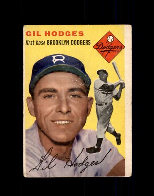 1954 TOPPS BASEBALL 2-248 GOOD/FAIR/POOR , U-PICK  STARS, HOF, RESTOCKED