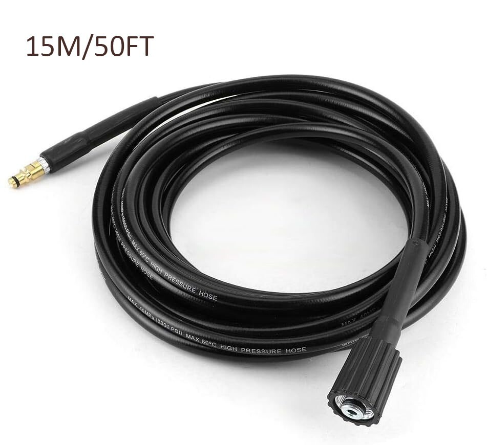 50ft 5800PSI M2214mm Power Washer Extension Hose High Pressure Washer Hose eBay