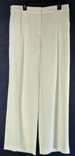 NEW Reformation Pleated front wide leg Pant - Ivory White Sz 12 P3054