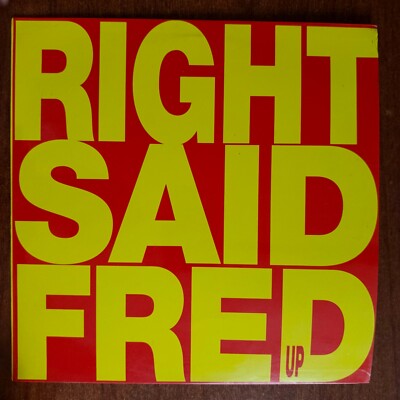 Right Said Fred    Up [1992] Vinyl LP Electronic Synth-pop CNR Discos Rare