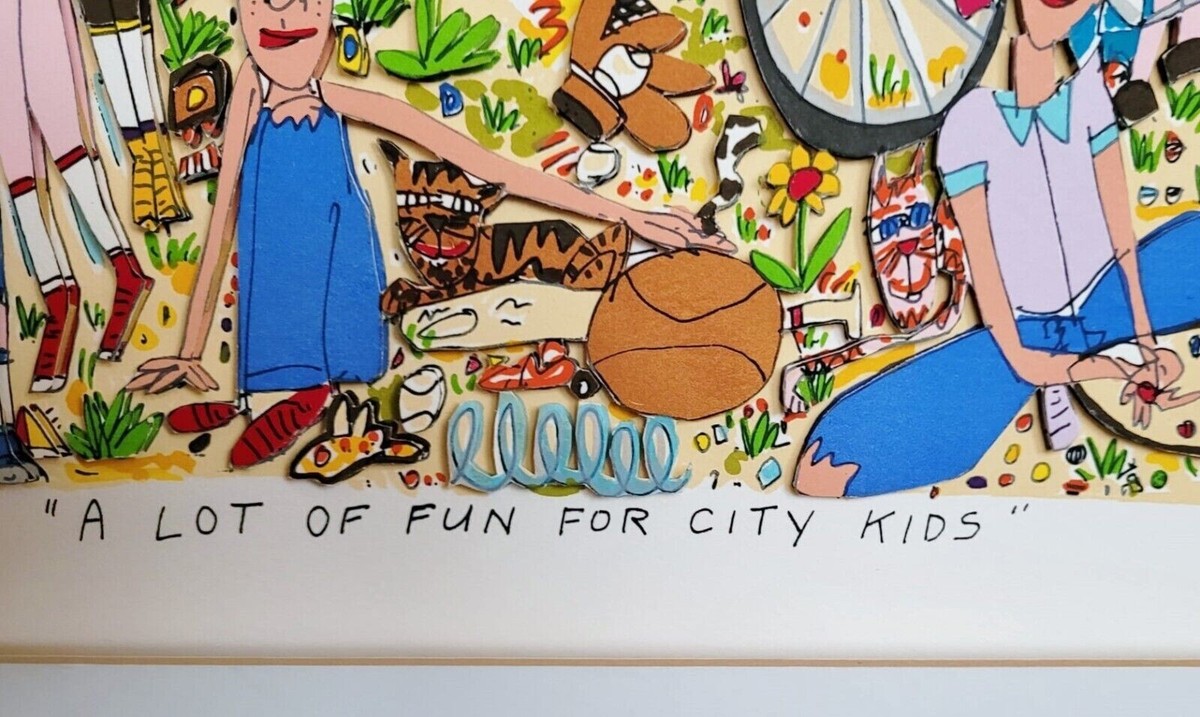 James Rizzi 「A Lot of Fun for City Kids」 James Rizzi | A Lot of Fun for City Kids (1990) | MutualArt