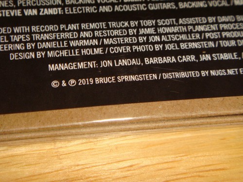 Bruce Springsteen LIVE 12/31/1980 Nassau Coliseum New York THE RIVER 3CD - REMIX - Picture 7 of 10