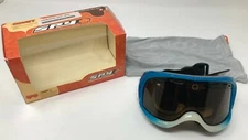New Spy Optic Comet 2 Blue Fade Ski Snowboard Snow Goggles Bronze Amber Lens