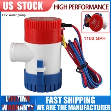 Electric Marine Submersible Bilge Water Pump for Ship Yachts 1100GPH 12V
