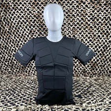 NEW Warrior Shield Paintball Chest Protector - Black - Large/X-Large