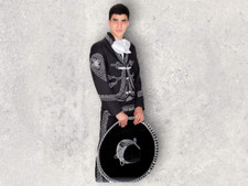 Men 2Pc country Western Custom Made Embroidered Wedding cocktail outfits