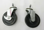 4 Inch Diameter Caster Wheels Lot of 2  TF