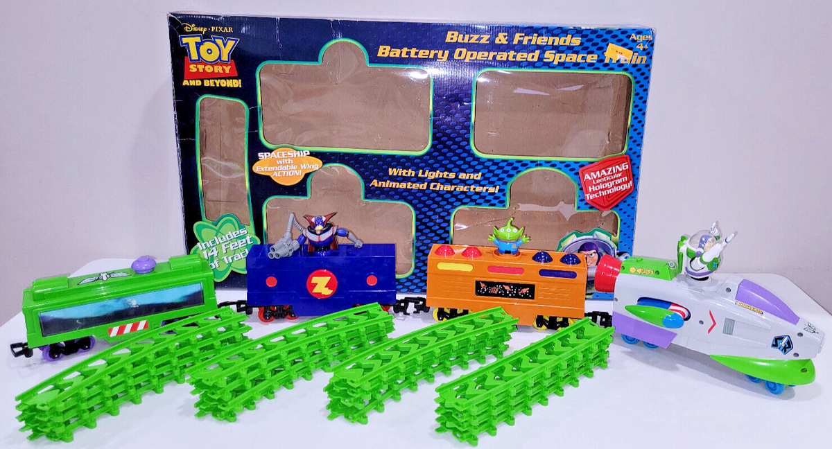 Disney Toy Story and Beyond ~BUZZ FRIENDS SPACE TRAIN~ by Planet Toys,  2006