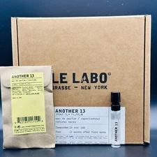 Le Labo Another 13 Eau de Parfum Sample Vial Spray 1.5ml/0.05oz - Authentic