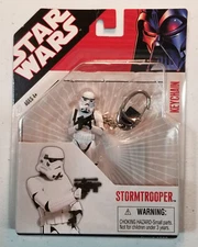 Star Wars Series One Stormtrooper Keychain by Basic Fun 2008 NEW! Lucasfilm Ltd.