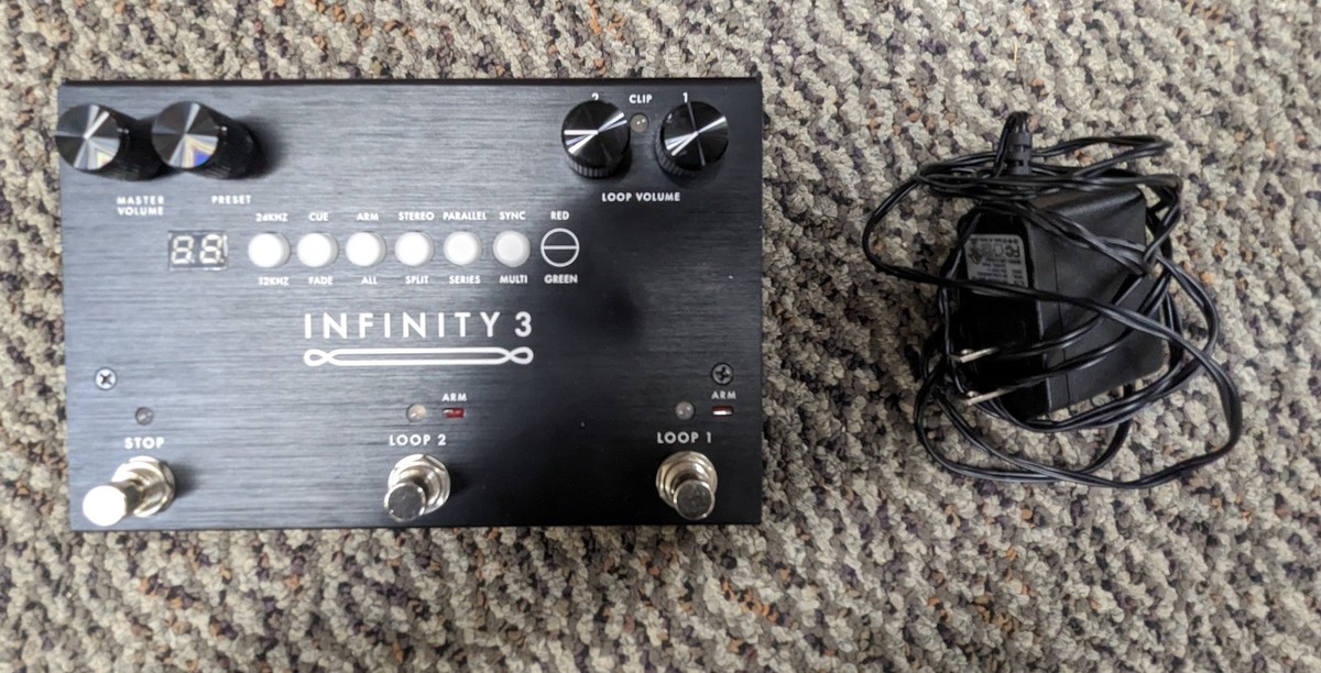 Pigtronix Infinity Looper Guitar Effects Pedal Model SPL - B