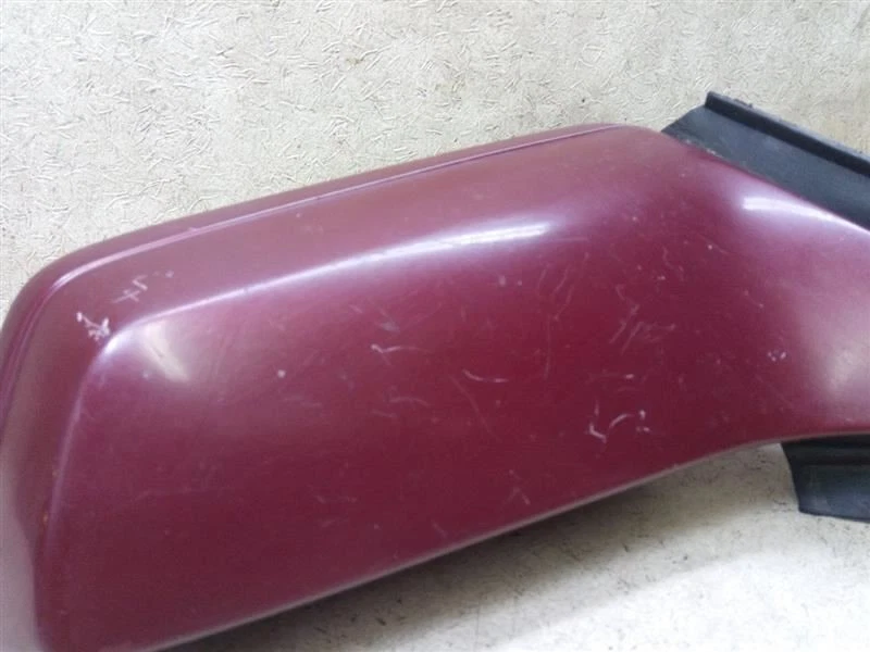 Passenger Right Side View Mirror Manual Maroon Fits 82-96 BUICK CENTURY d82 - Image 3 of 4