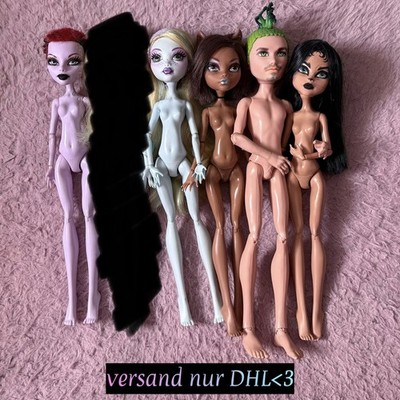 monster high puppen sammlung auflösung (am besten für bastler, repainter etc)