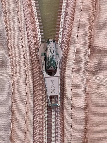 Chaqueta Bomber Brite N Sassy Mujer Grande De Colección Años 80 Rosa Cremallera Marty McFly - Imagen 18 de 19